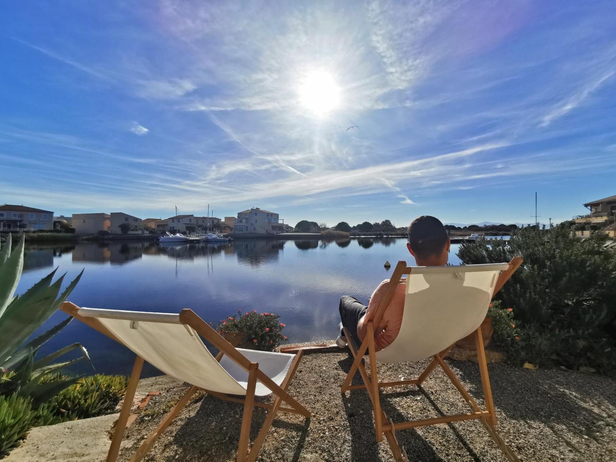 Appartement Coup De Coeur Les Pieds Dans L'Eau Le Barcares Exterior photo